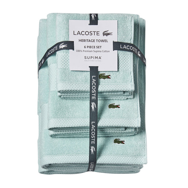 Lacoste 100% Cotton Bath Towels & Reviews - Wayfair Canada